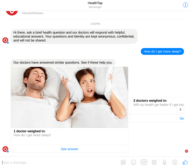 HealthTapChatbot