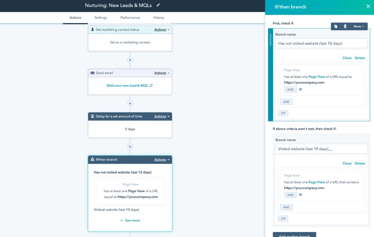 Hubspot workflows-en