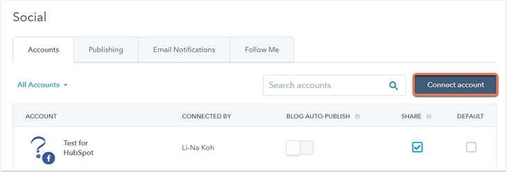 1. social-settings-connect-account