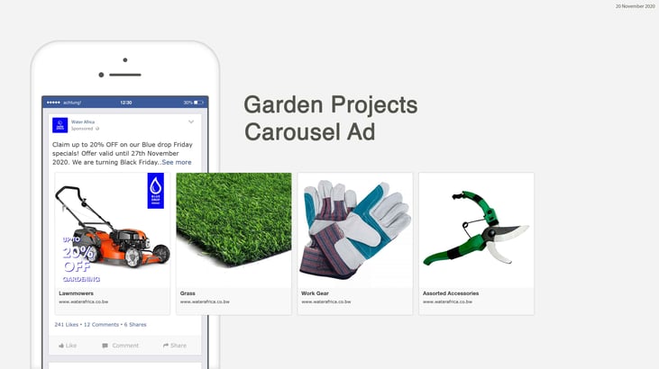 Garden Projects Ad Set