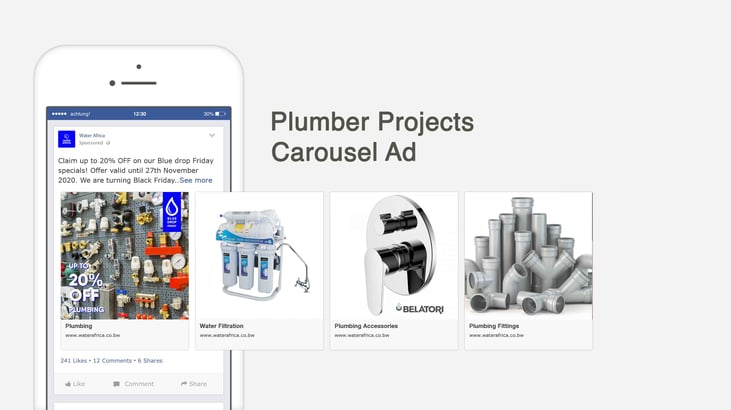 Plumber Project Ad Set